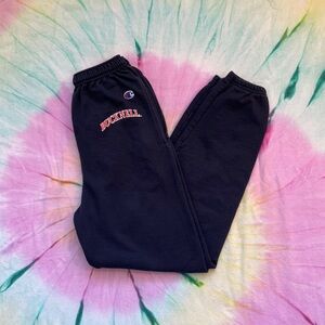 Champion Bucknell University Navy Sweatpants | Size S